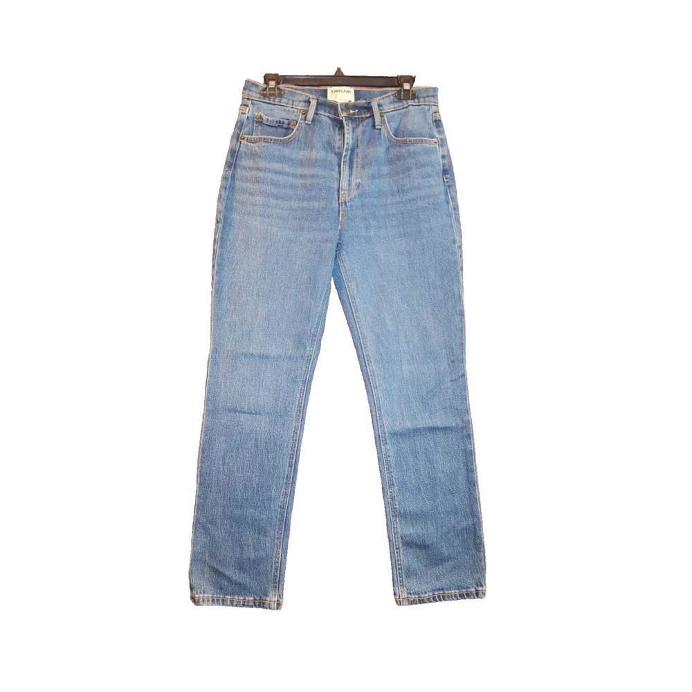 Kirkland Signature Women's Jeans Size 6 Medium Wash Straight Leg Denim Vintage